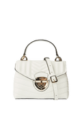 Bolsa Bordada Mini em Couro