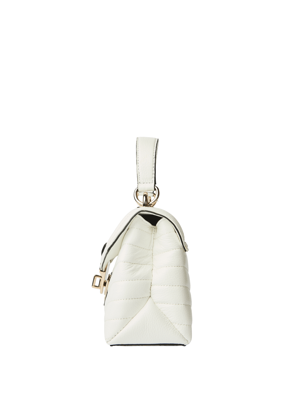 Bolsa Bordada Mini em Couro