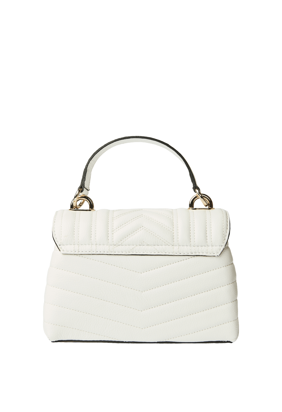 Bolsa Bordada Mini em Couro