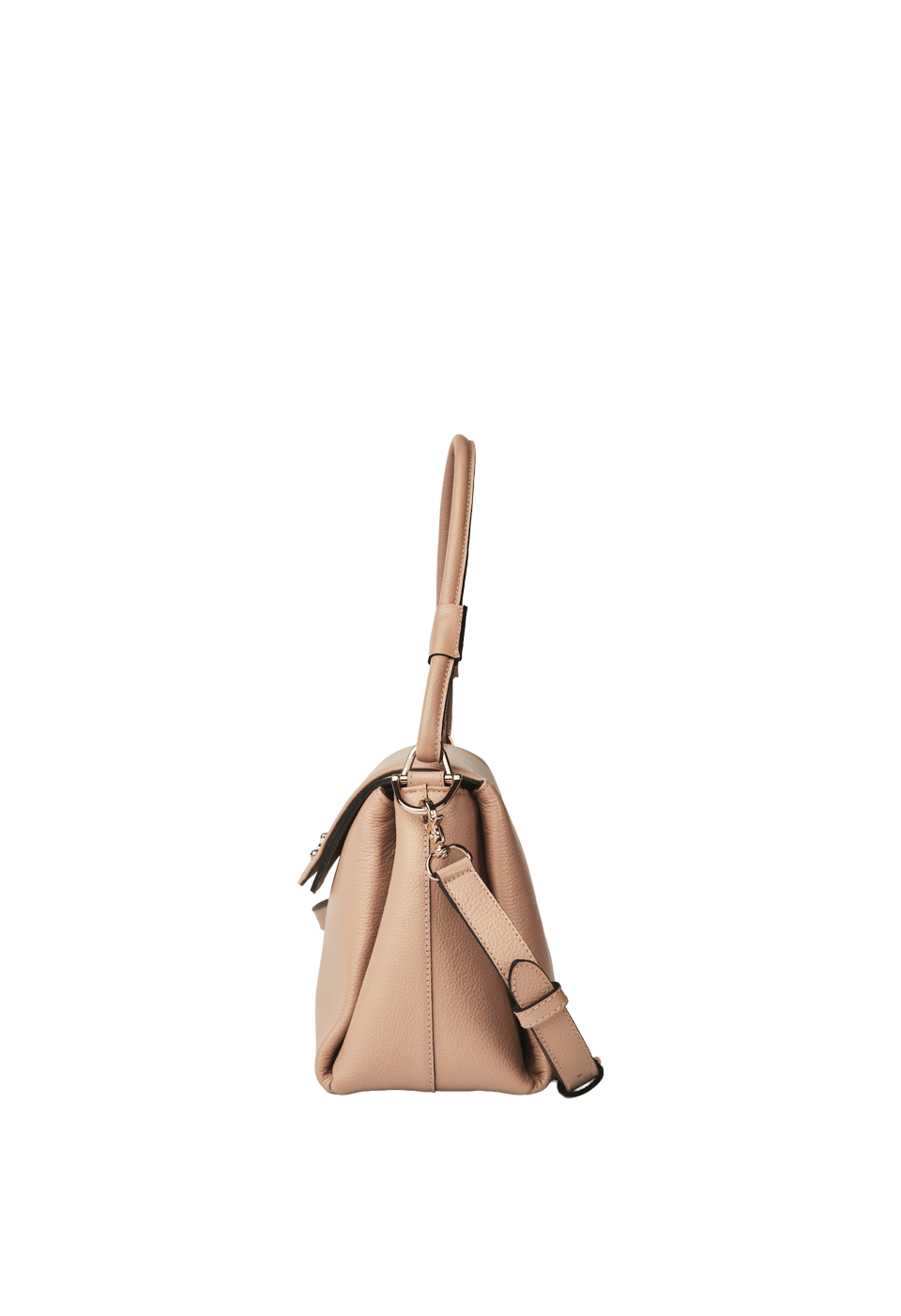 Bolsa Média em Couro