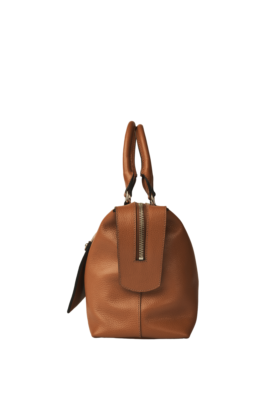 Bolsa Média em Couro