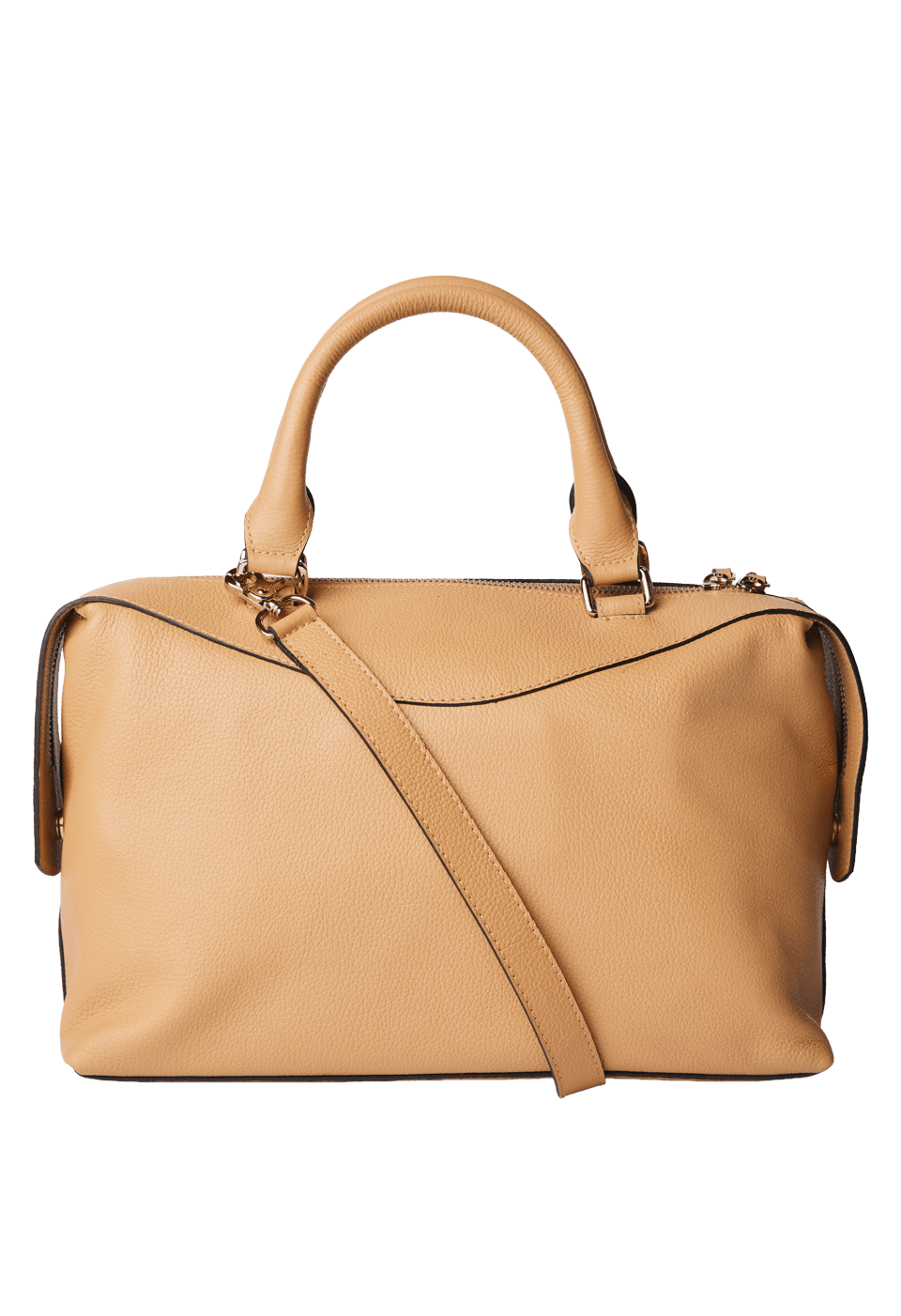 Bolsa Média em Couro