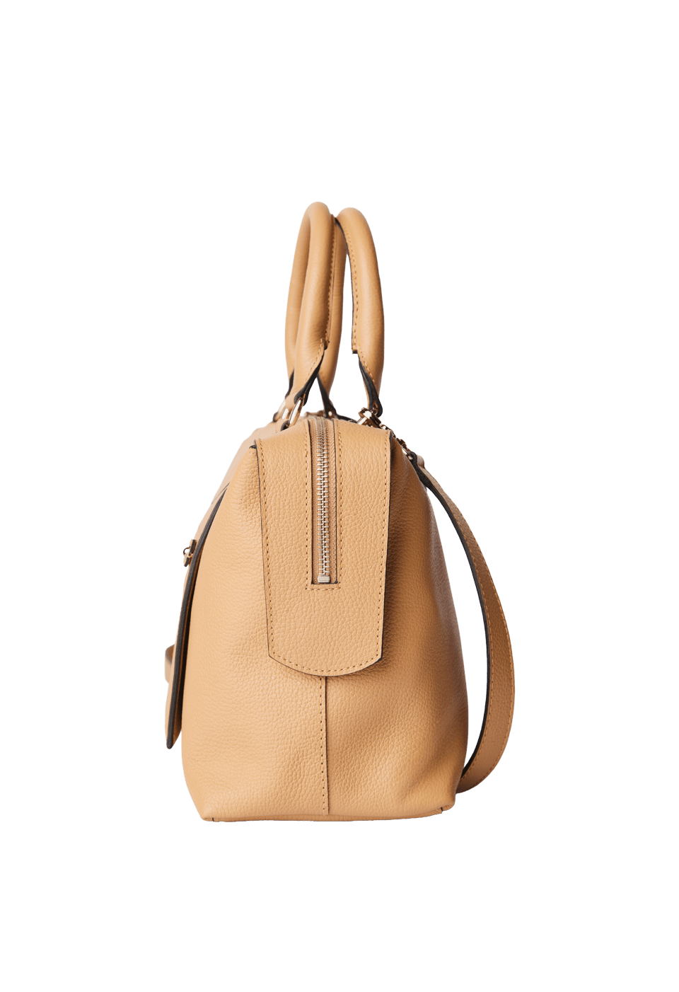 Bolsa Média em Couro