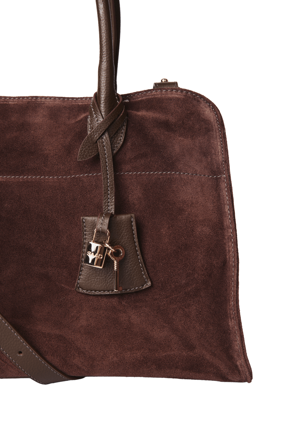 Bolsa Maxi em Camurça