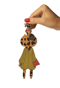 Pingente de Bolsa Lila