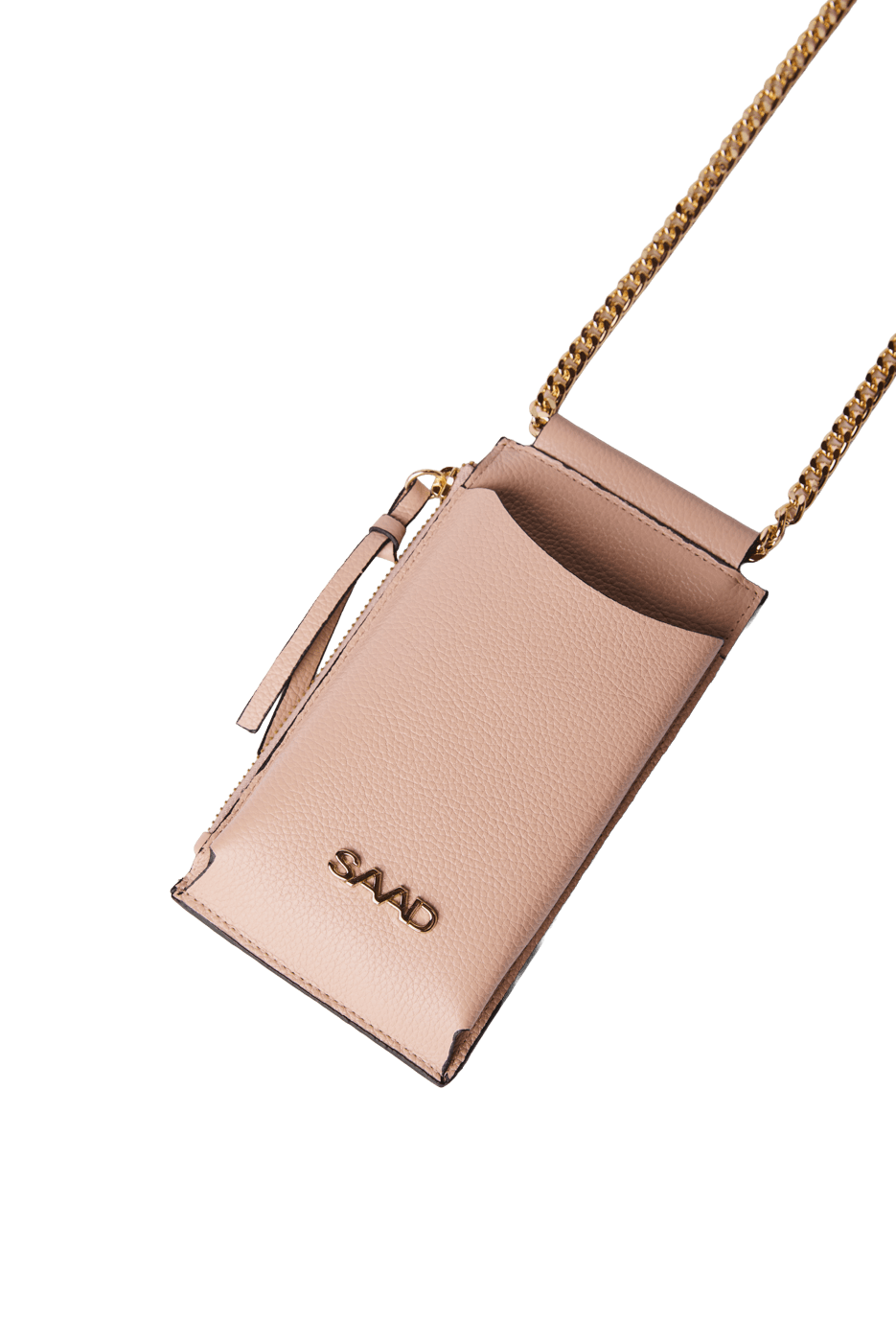 Mini Bolsa para Celular em Couro