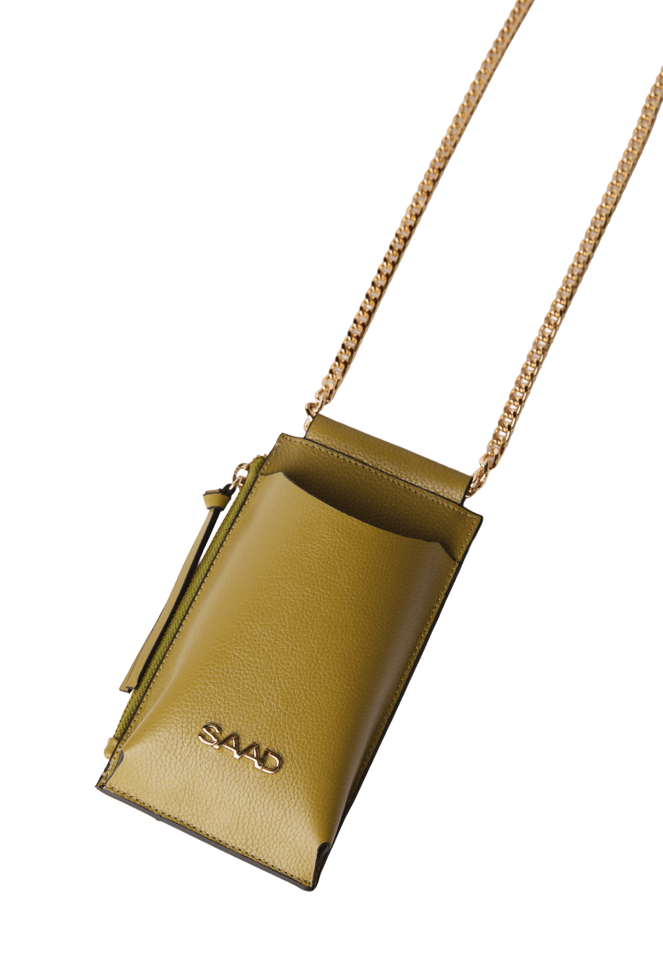 Mini Bolsa para Celular em Couro