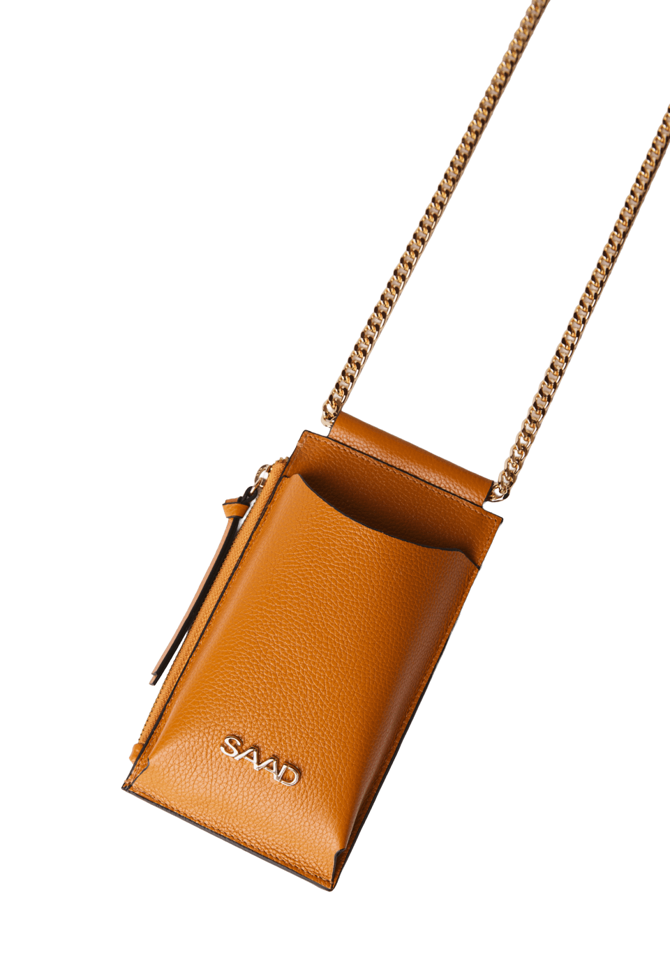 Mini Bolsa para Celular em Couro