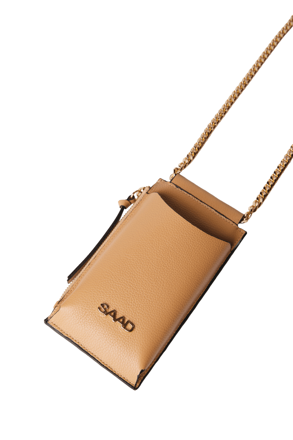 Mini Bolsa para Celular em Couro
