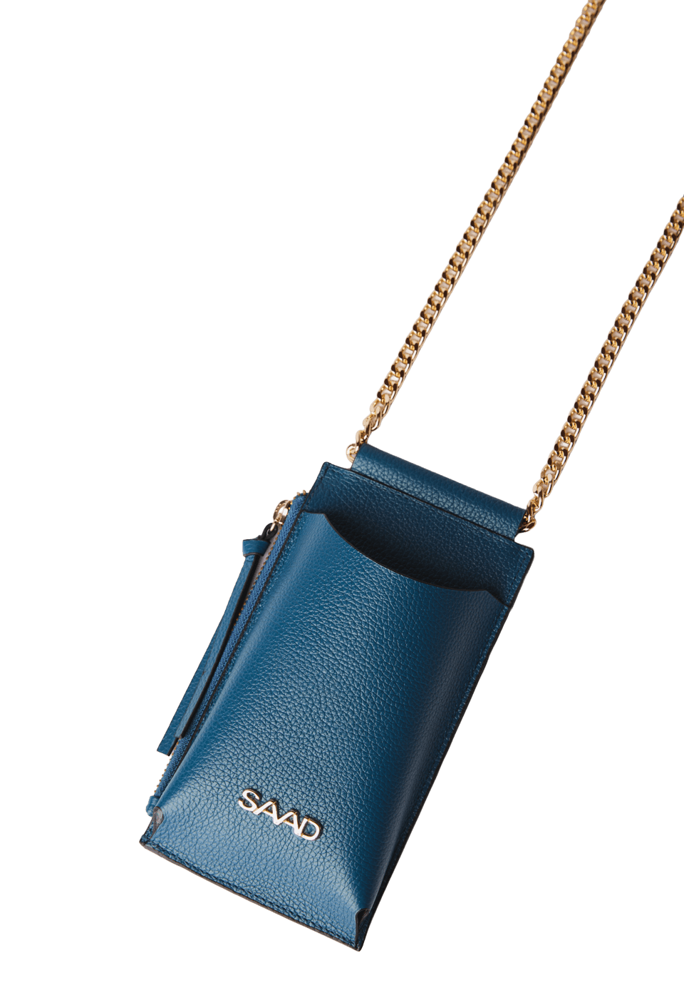 Mini Bolsa para Celular em Couro