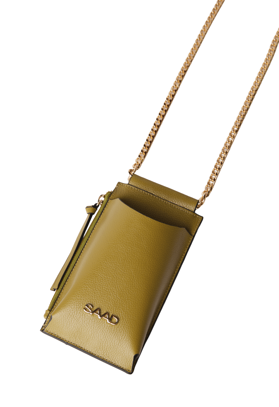 252-MINI-BL02 - Mini Bolsa Celular em Couro