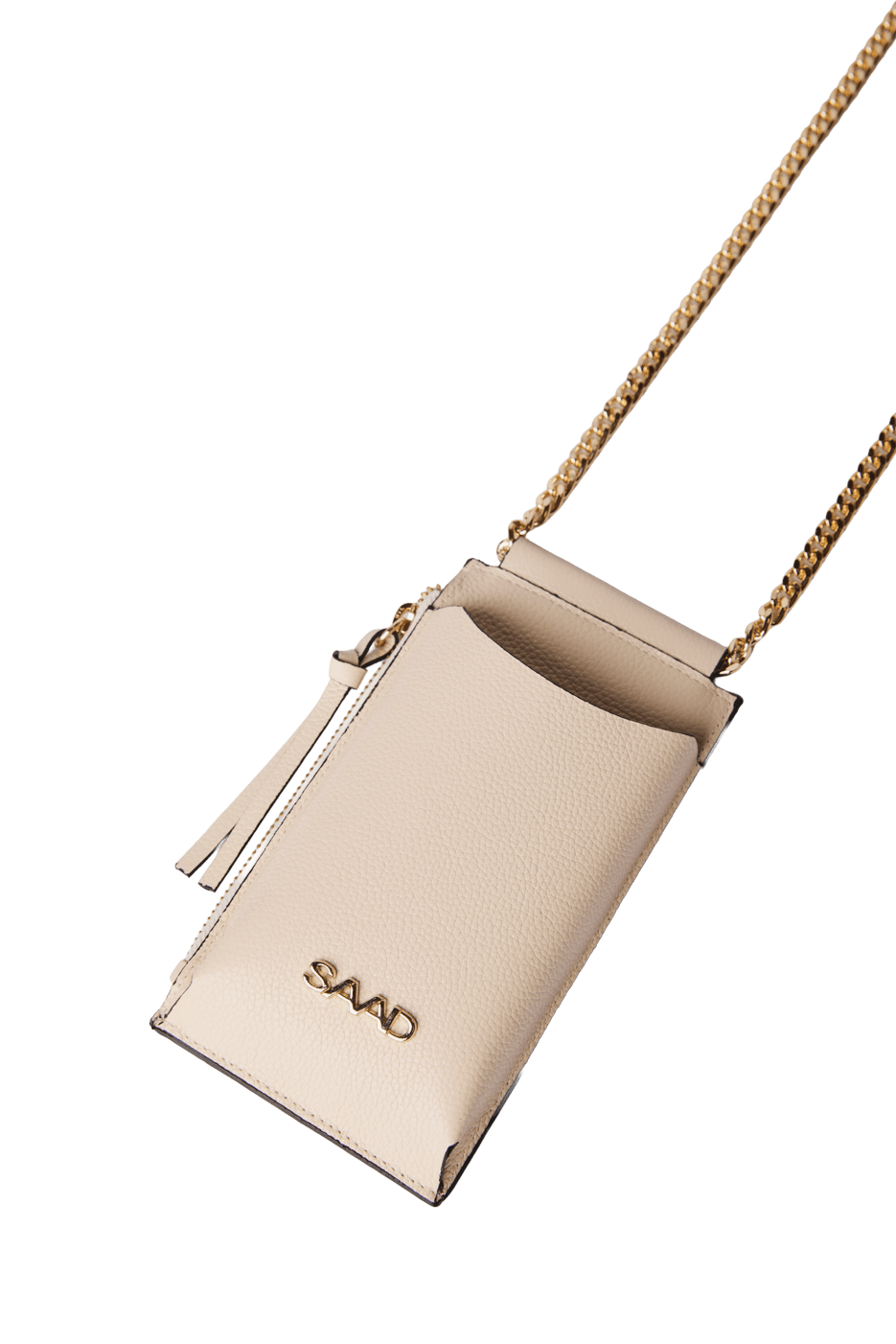 Mini Bolsa para Celular em Couro