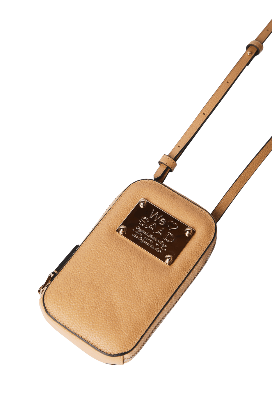 Mini Bolsa para Celular em Couro