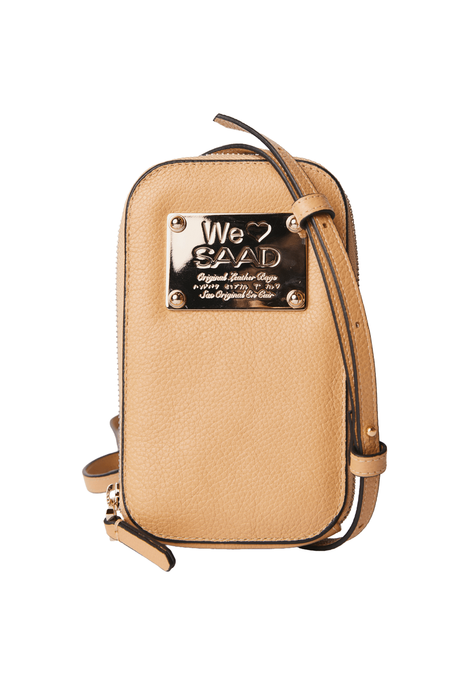 Mini Bolsa para Celular em Couro