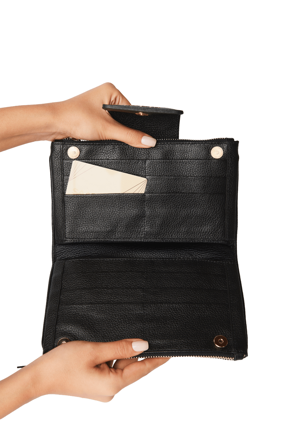 Mini Bolsa em Couro