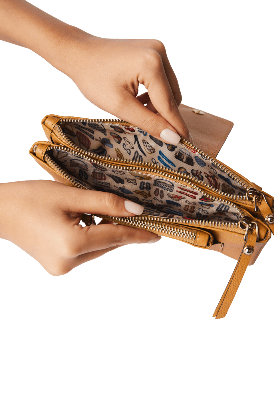 Mini Bolsa em Couro