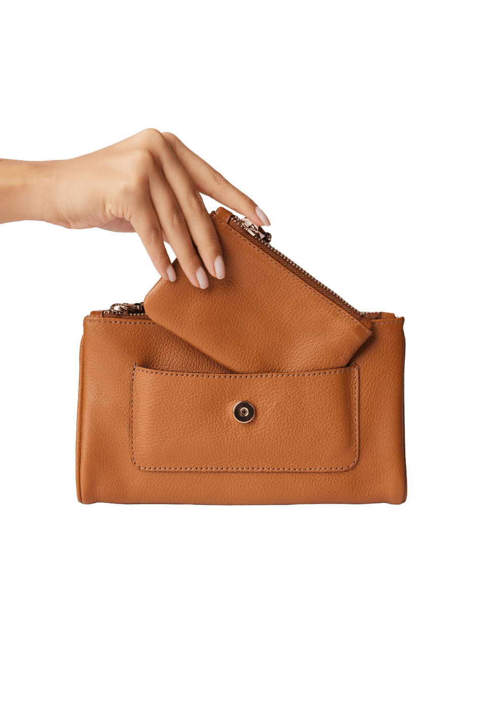 Mini Bolsa em Couro