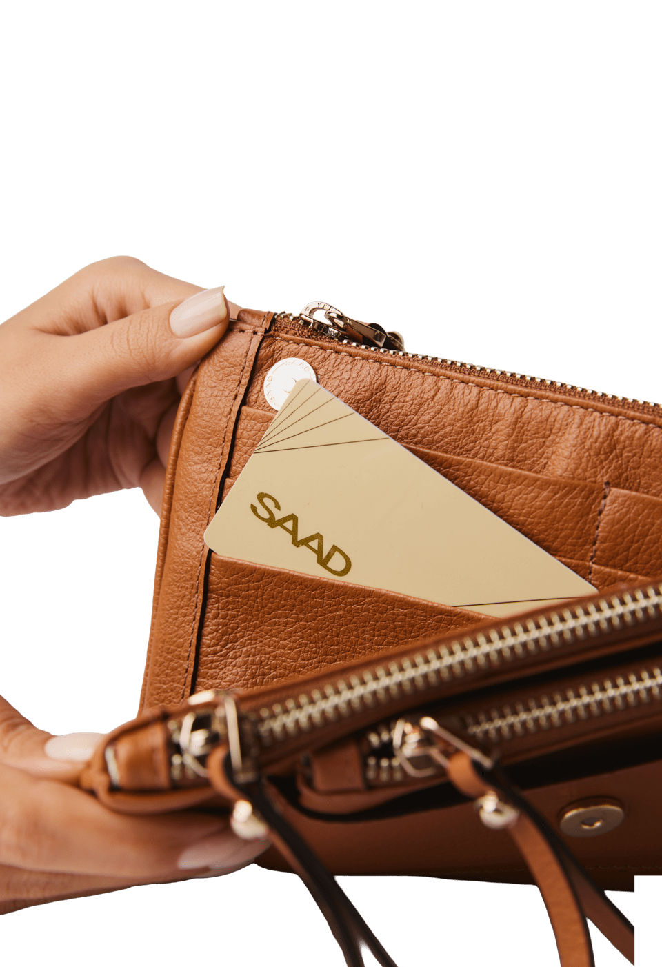 Mini Bolsa em Couro