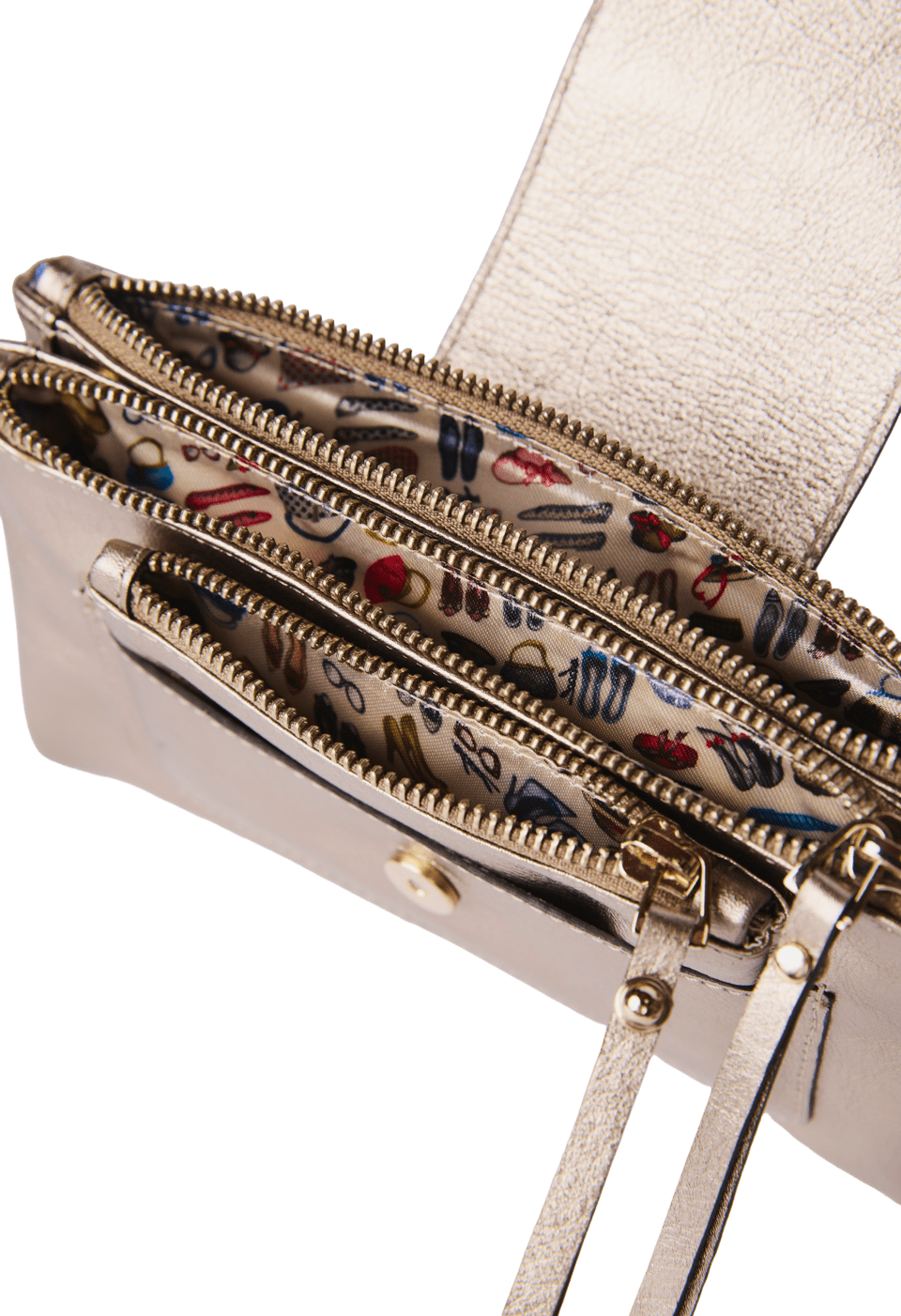 242-CA170A - Bolsa Carteira Bristol Metal