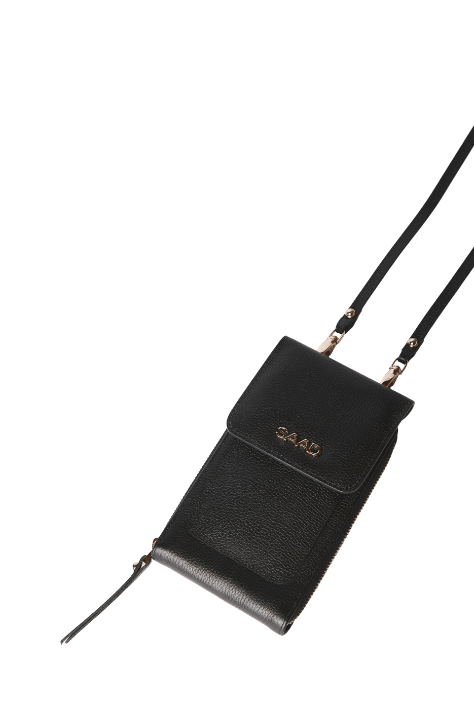 Mini Bolsa para Celular em Couro