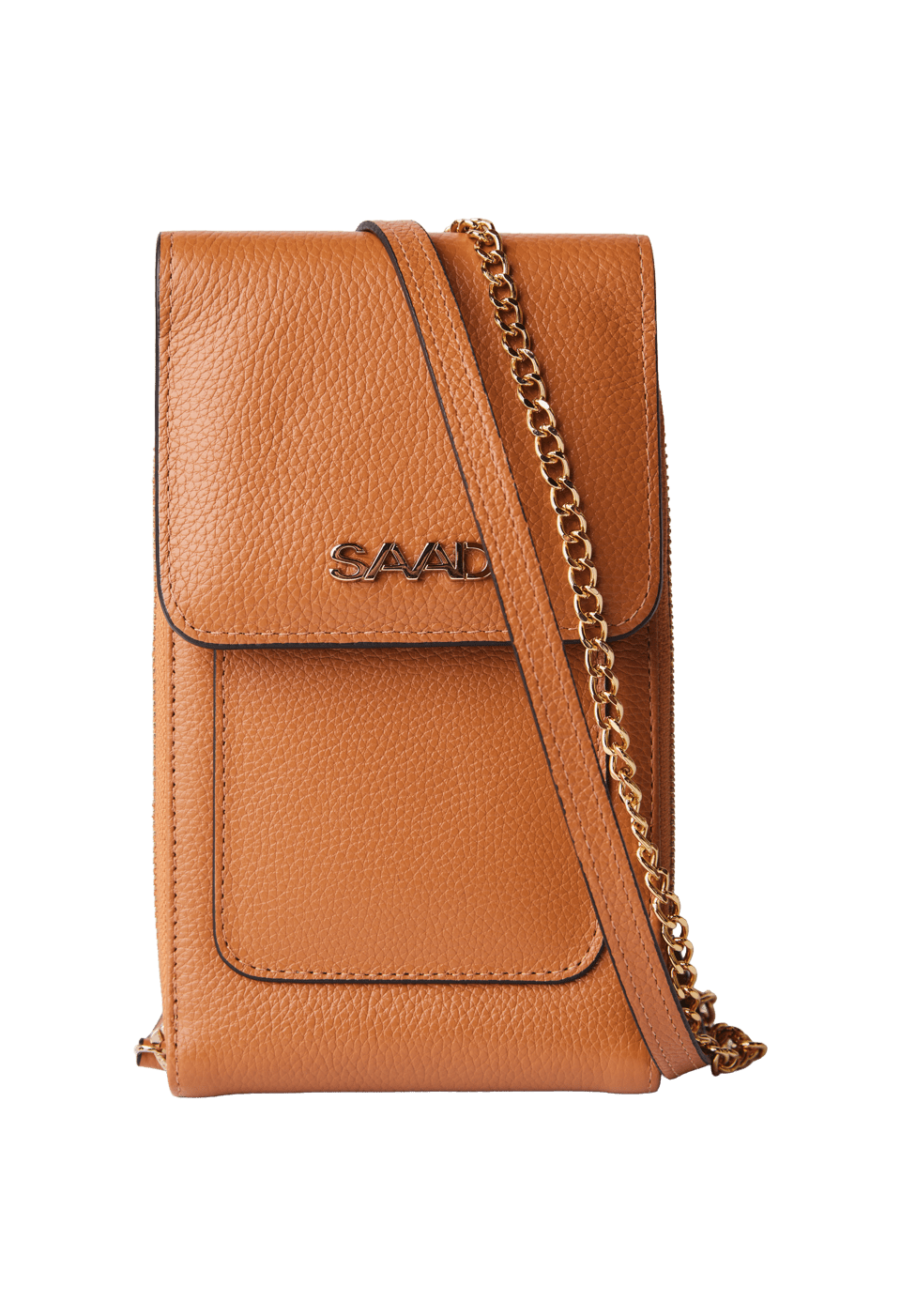 Mini Bolsa para Celular em Couro