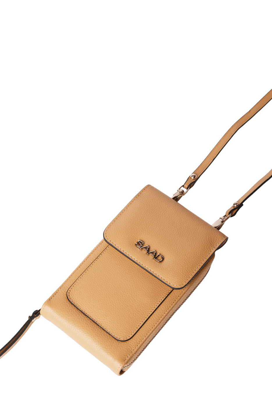 Mini Bolsa para Celular em Couro
