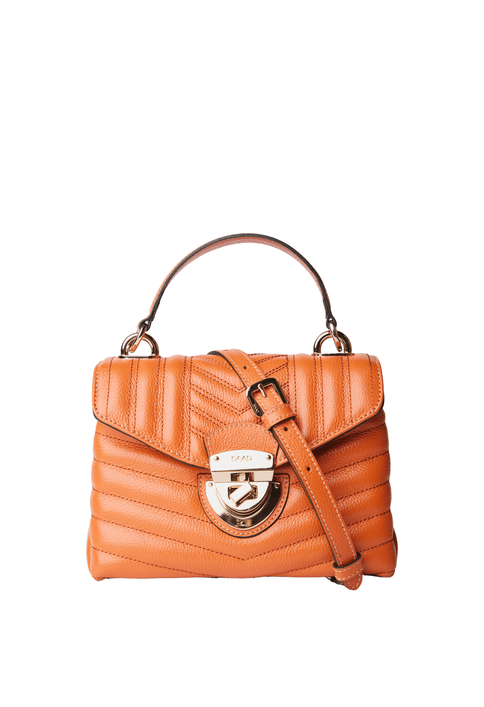 BOLSA MINI EM COURO BORDADO