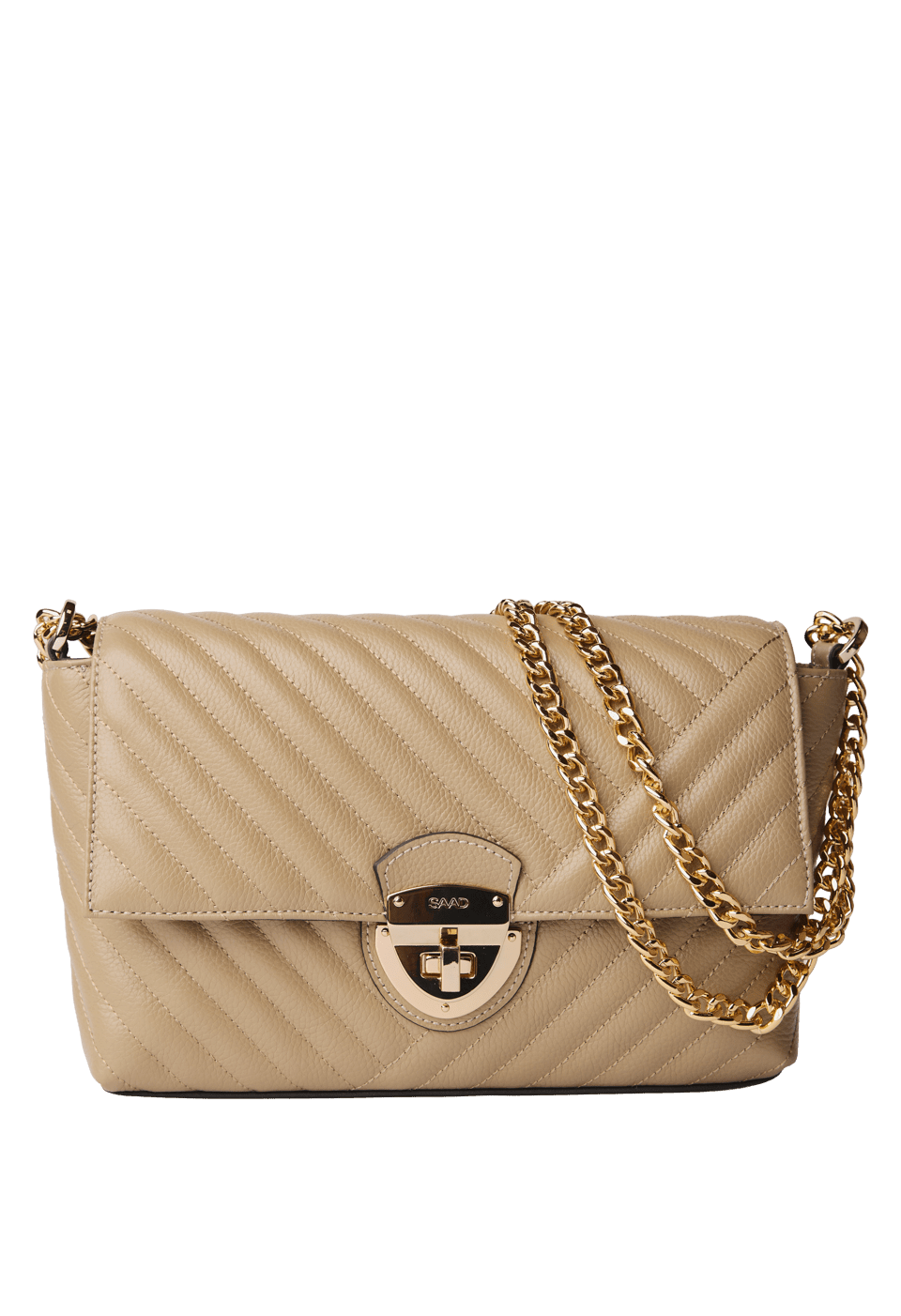 Bolsa Bordada em Couro