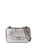 BL2147 - Bolsa Mini em Couro Metalizada