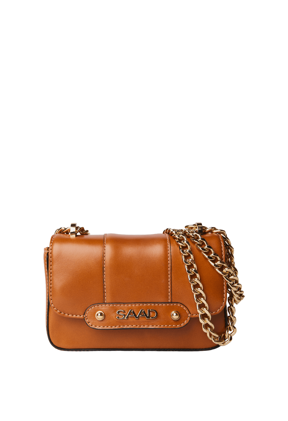 252-BL2147 - Bolsa Mini em Couro Polido