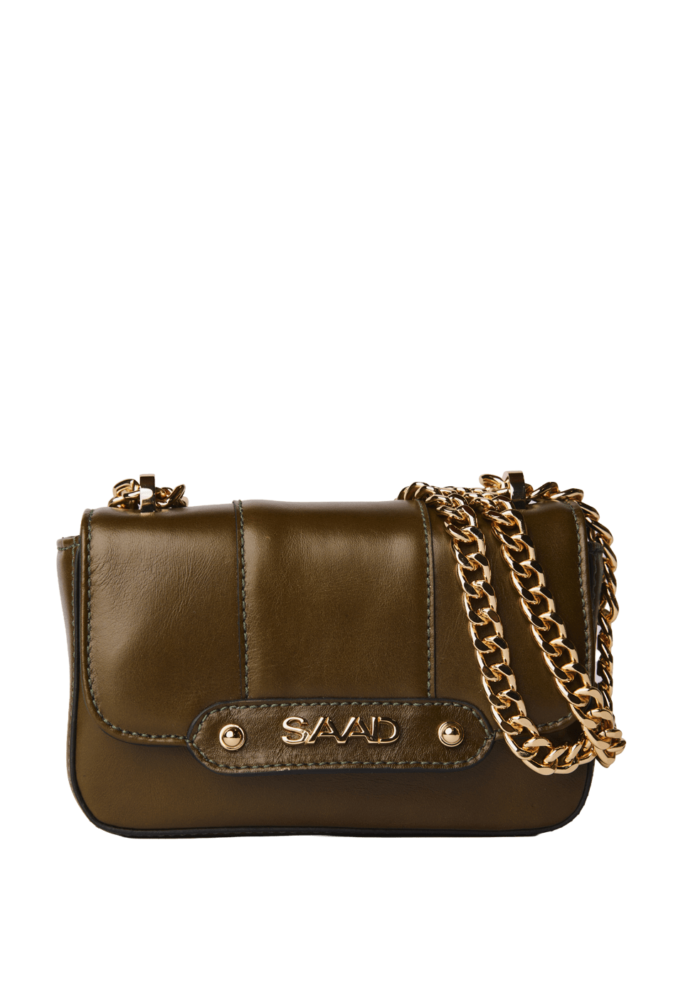 252-BL2147 - Bolsa Mini em Couro Polido