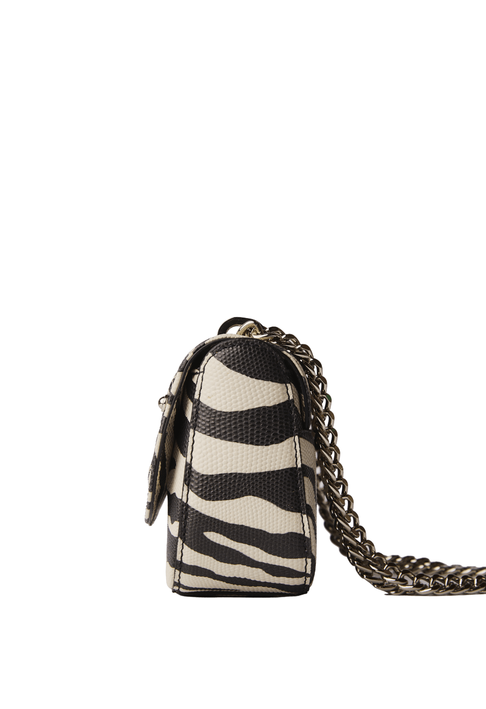 252-BL2148B - Bolsa Mini em Couro Texturizado