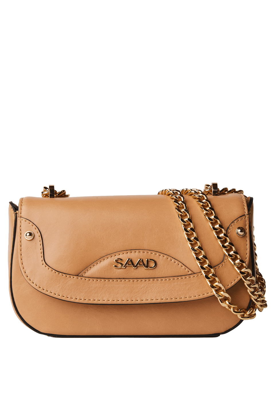 252-BL2148B - Bolsa Mini em Couro Polido