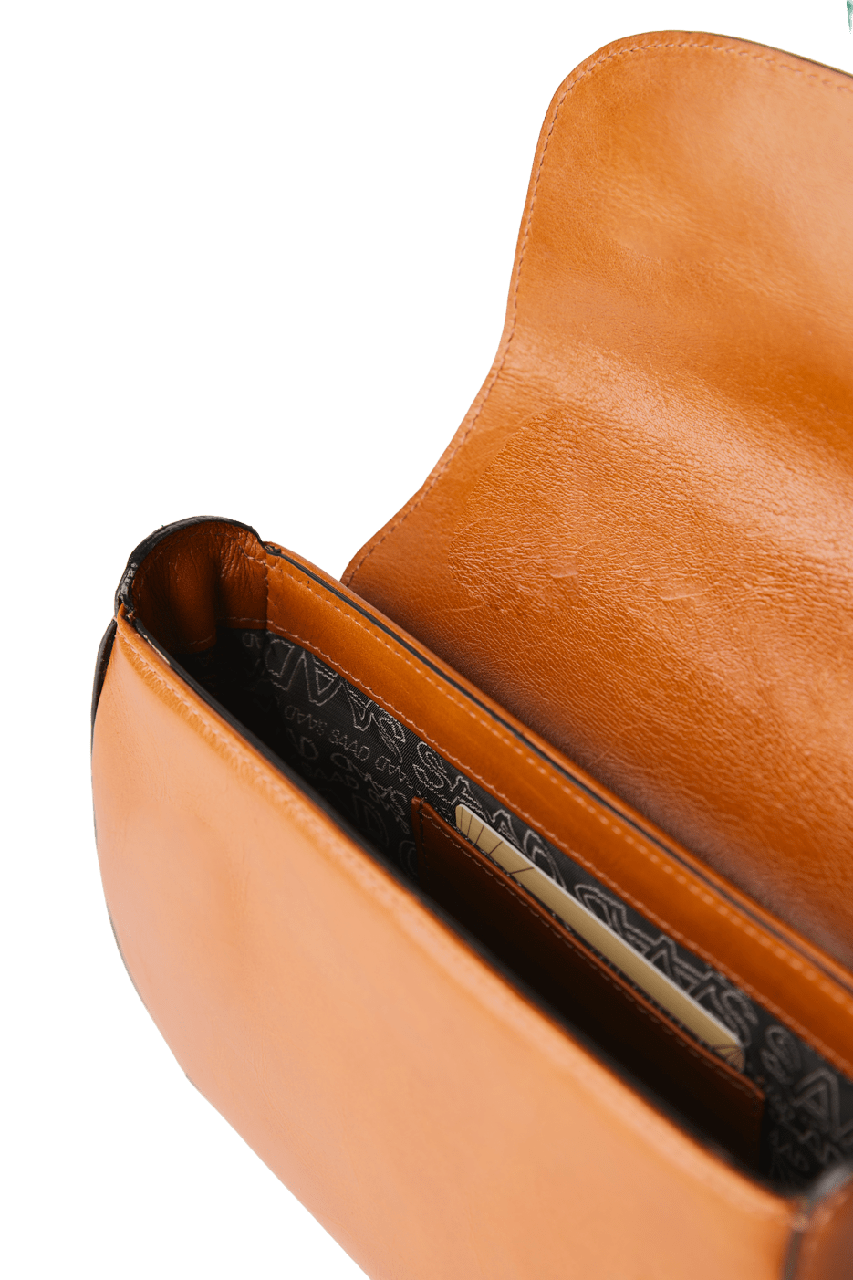 Bolsa Mini em Couro Polido