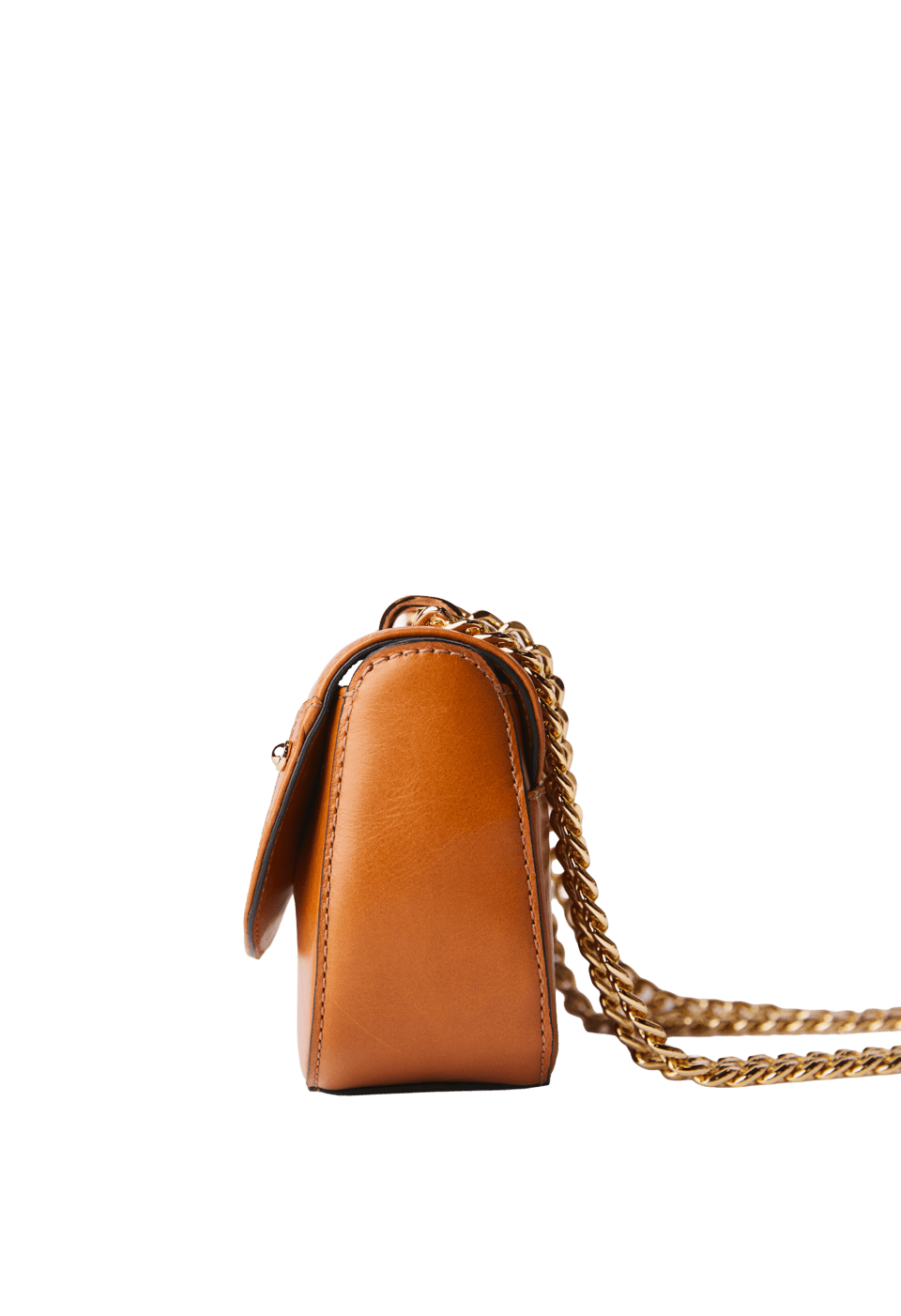 Bolsa Mini em Couro Polido