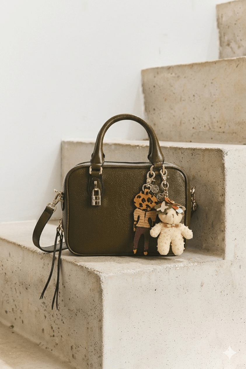 Bolsa Pequena em Couro