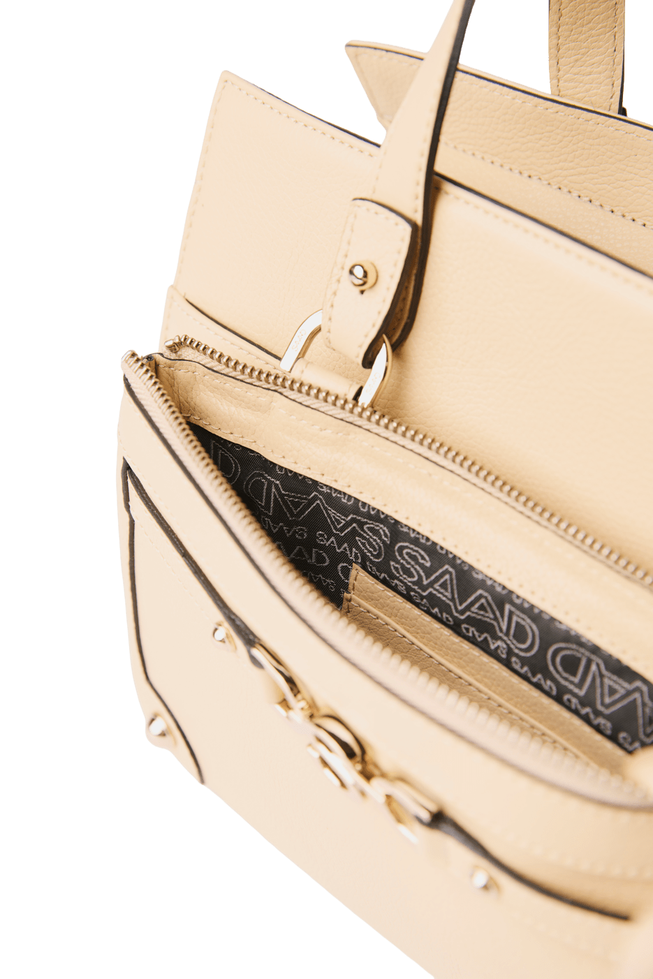 Bolsa Média em Couro
