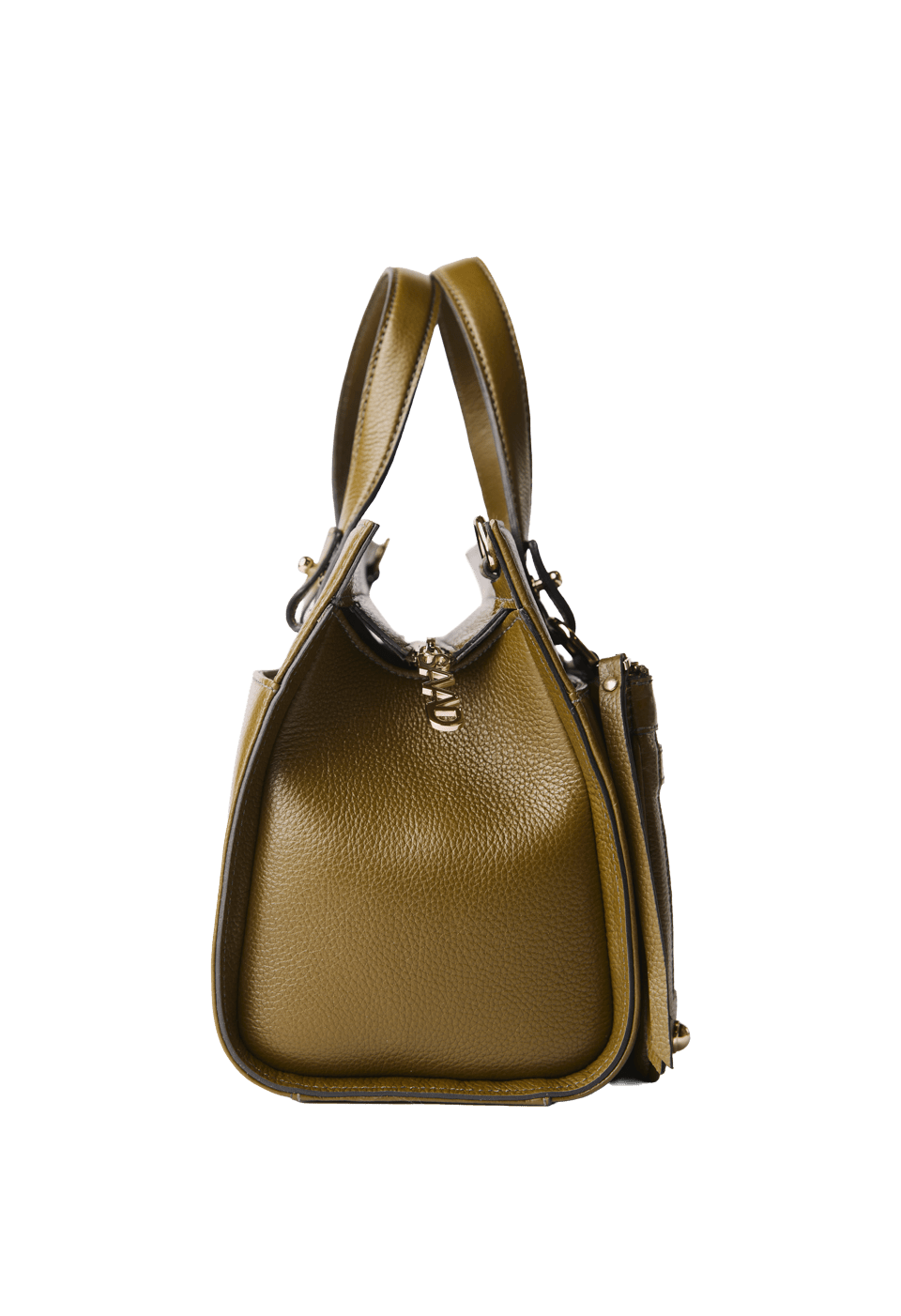 Bolsa Média em Couro