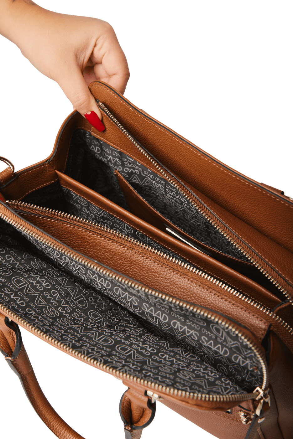Bolsa Grande em Couro