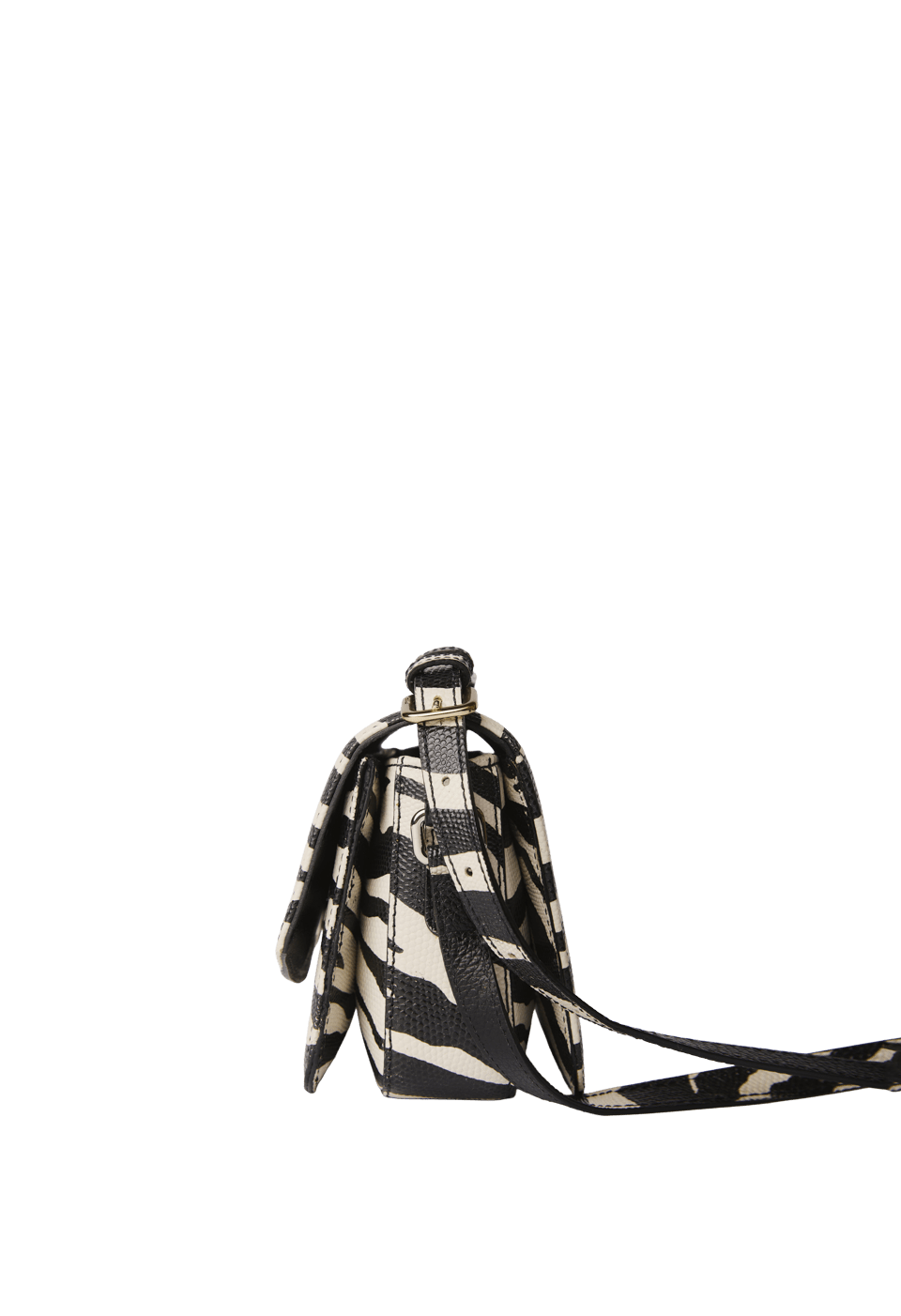 Bolsa Mini em Couro Estampa Zebra