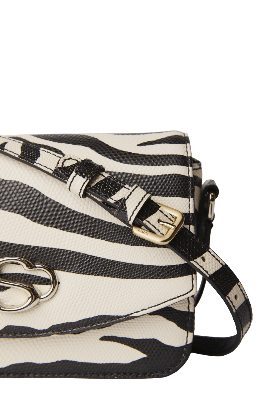 Bolsa Mini em Couro Estampa Zebra