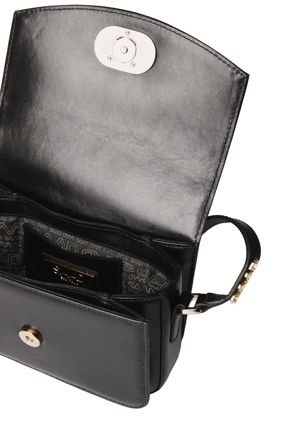 252-BL2177E - Bolsa Mini em couro Polido