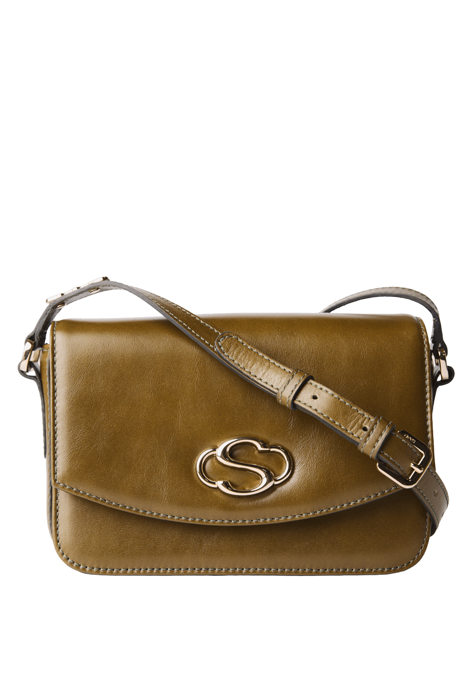 252-BL2177E - Bolsa Mini em couro Polido