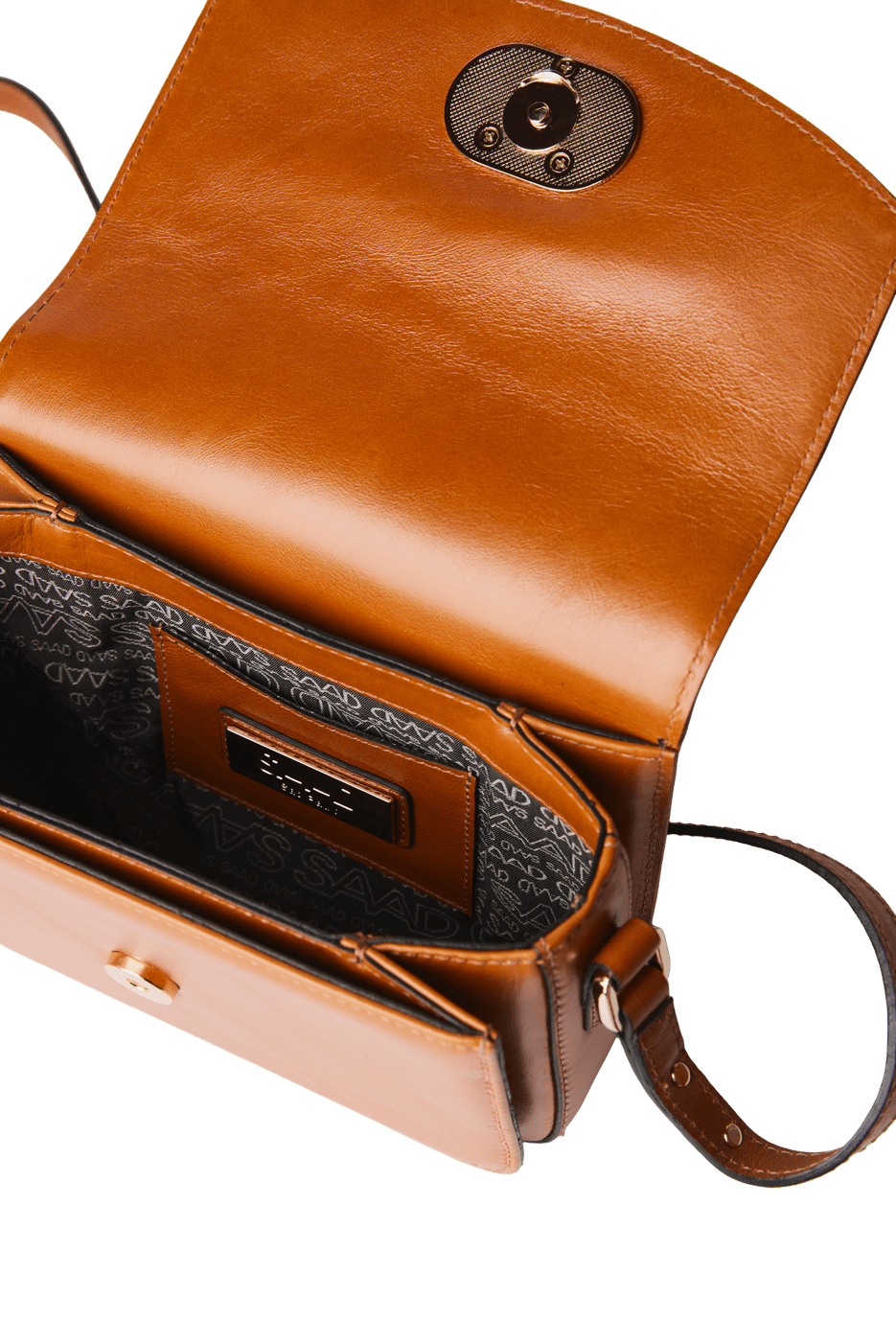 252-BL2177E - Bolsa Mini em couro Polido