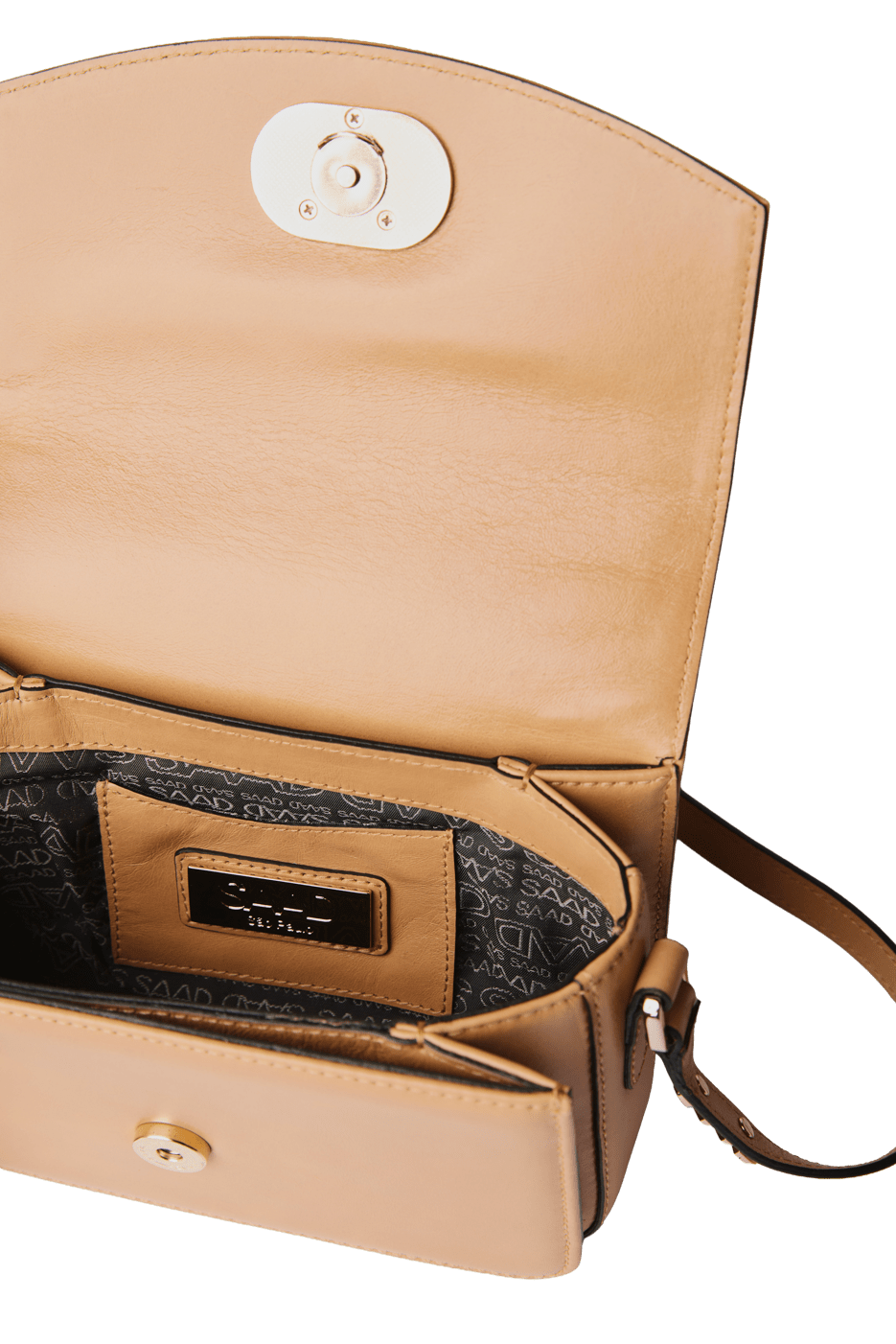 252-BL2177E - Bolsa Mini em couro Polido