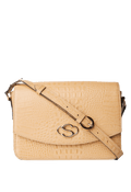 Bolsa Pequena em Couro Croco