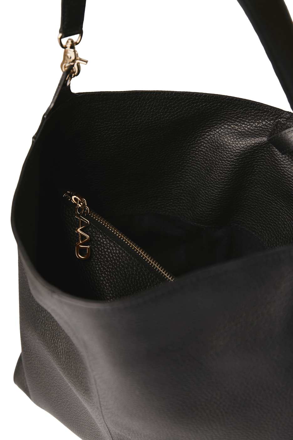Bolsa Saco em Couro