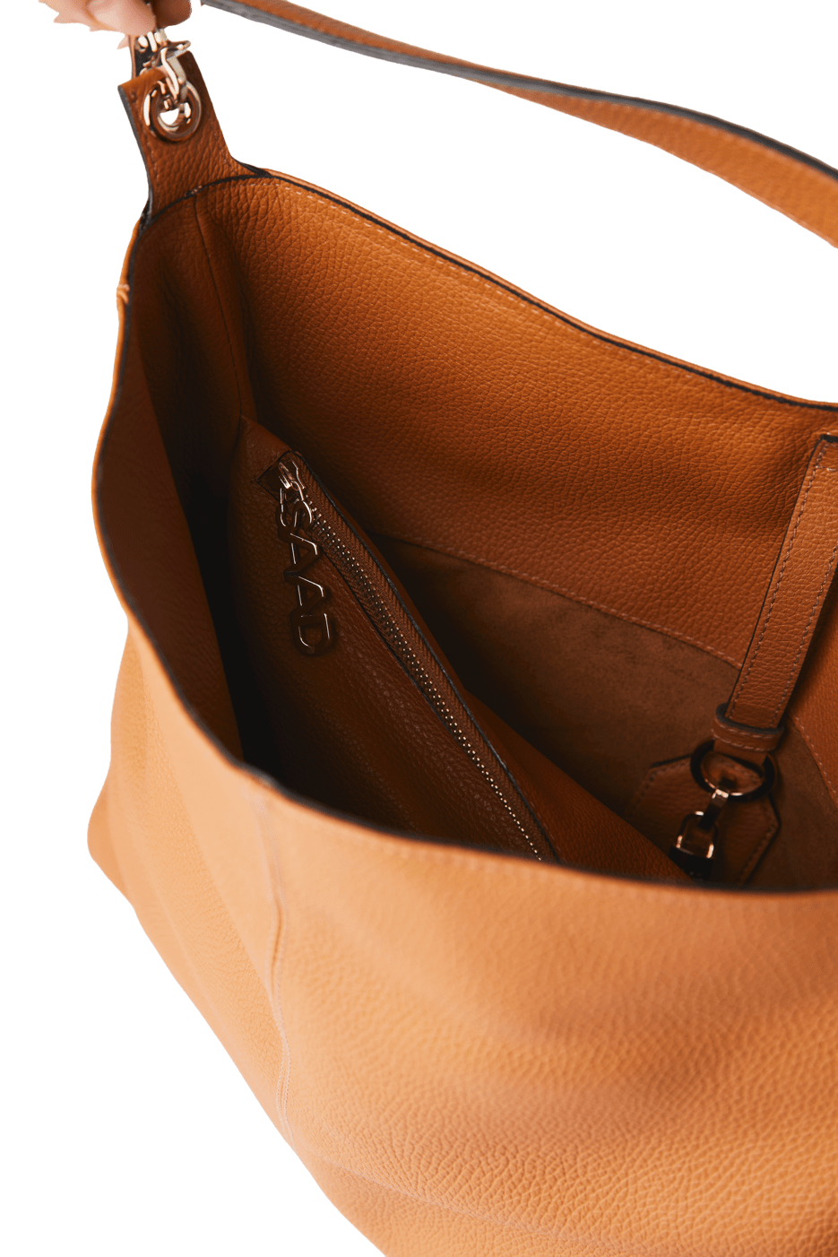 Bolsa Saco em Couro