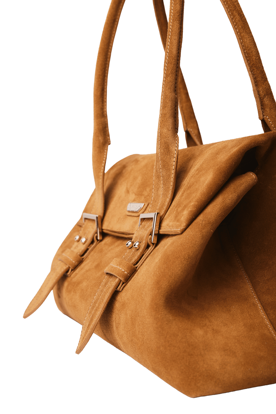 Bolsa de ombro em Camurça