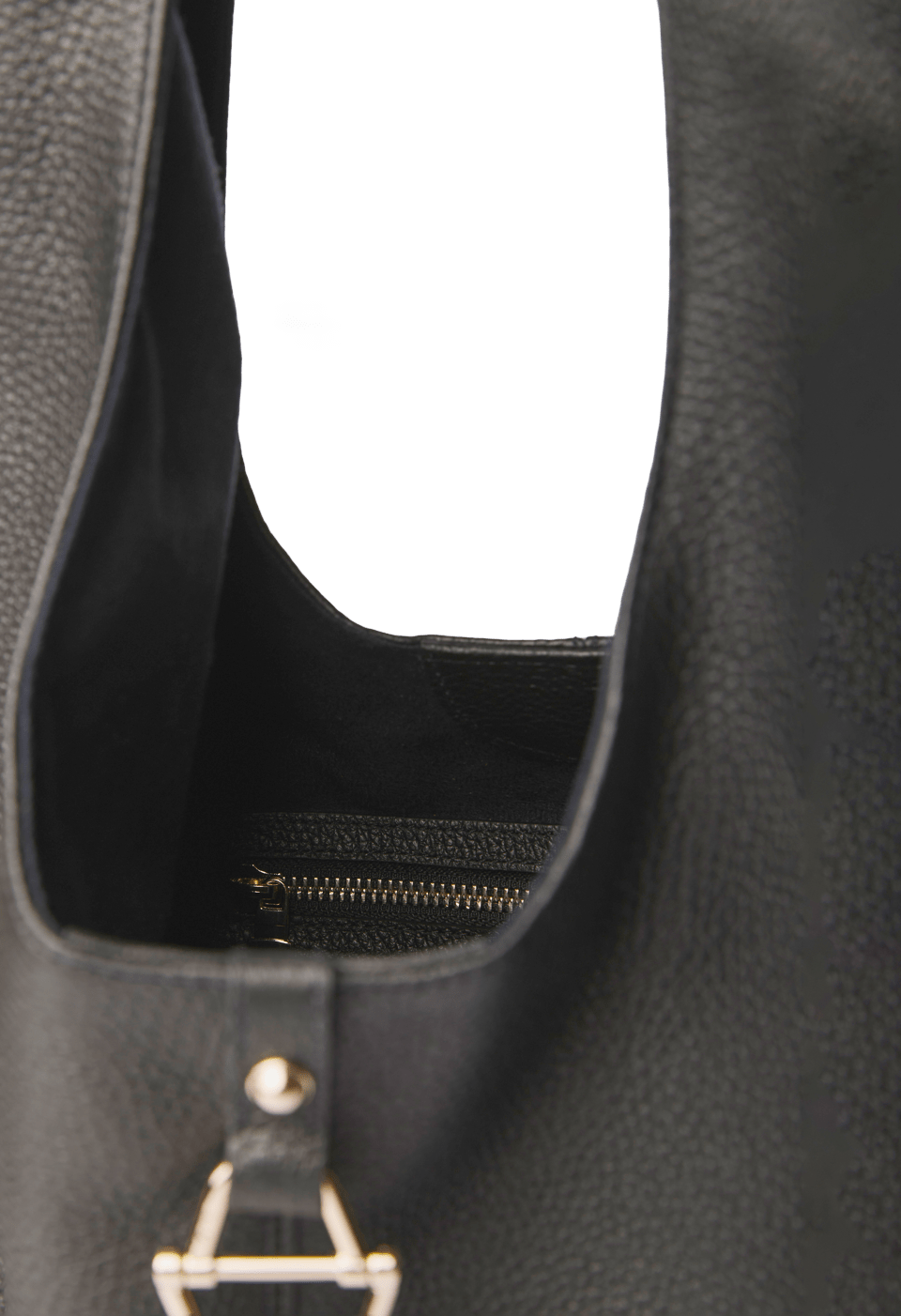 Bolsa Saco em Couro